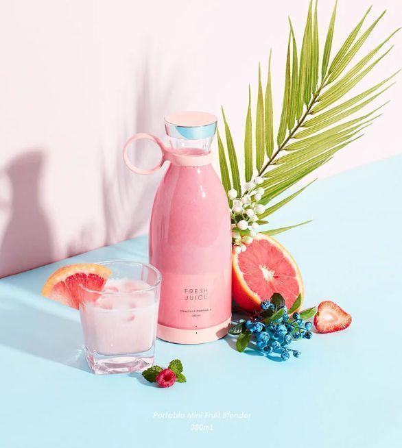 Mini Portable Blender Rechargeable Electric Fruit Juicer Mixers Rechargeable – 420ml