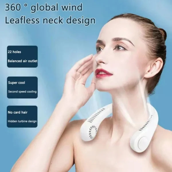 Neck Fan Portable Bladeless