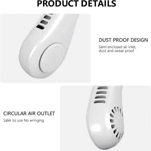 Neck Fan Portable Bladeless
