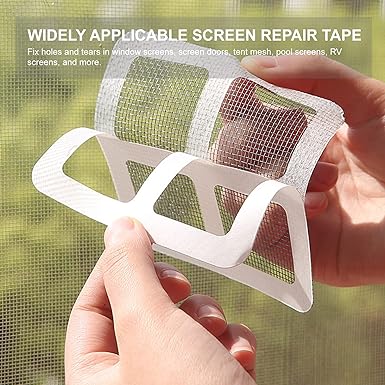 (pack Of 10) Multifunctional Net Sticker Drainer Net For Bathroom – Kitchen Etc | Window Screen Repair Patches For Door