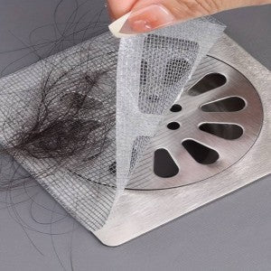 (pack Of 10) Multifunctional Net Sticker Drainer Net For Bathroom – Kitchen Etc | Window Screen Repair Patches For Door