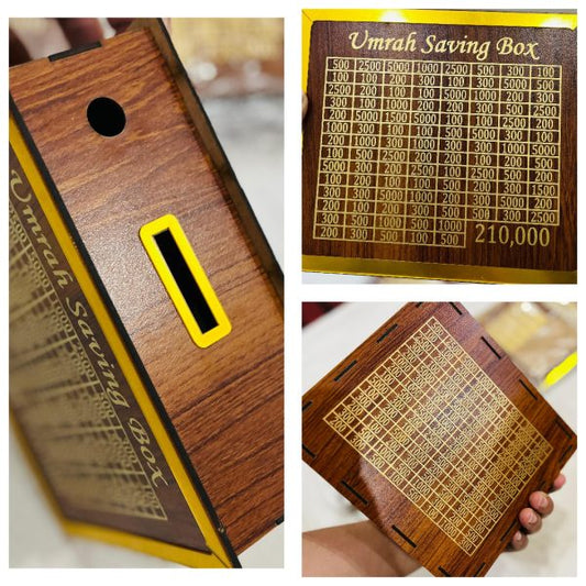 Umrah Saving Box – Box For Umrah Saving